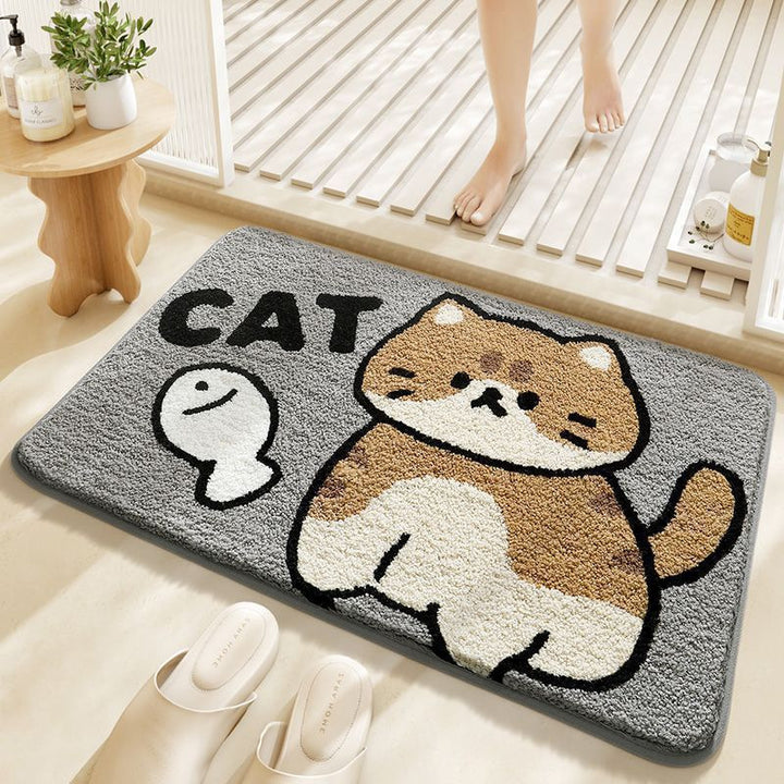 Decorative Bathroom Mat for Stylish Floor Decor