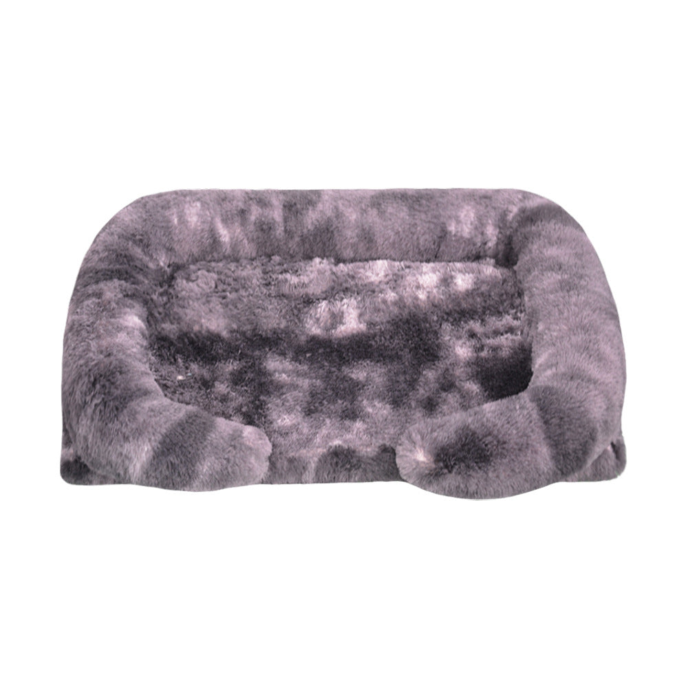Plush Orthopedic  Cradle  Dog Bed