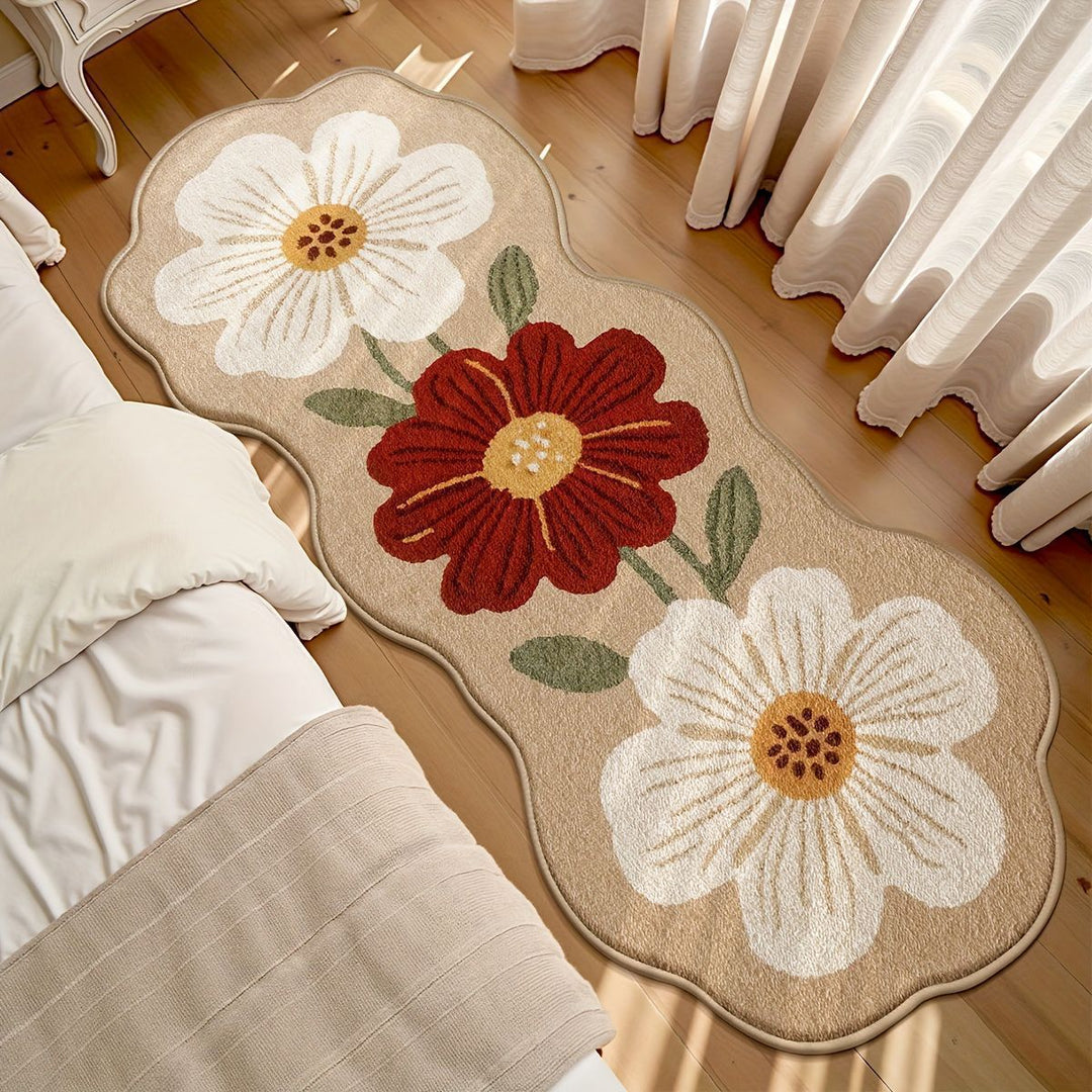 Stylish Floral Patterned Area Rug
