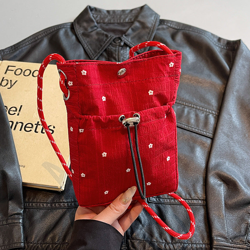 Drawstring Crossbody Bag
