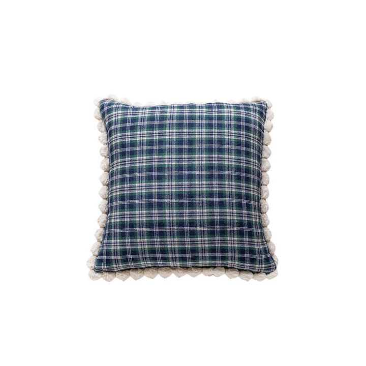 Plush Ruched Decorative Pillow
