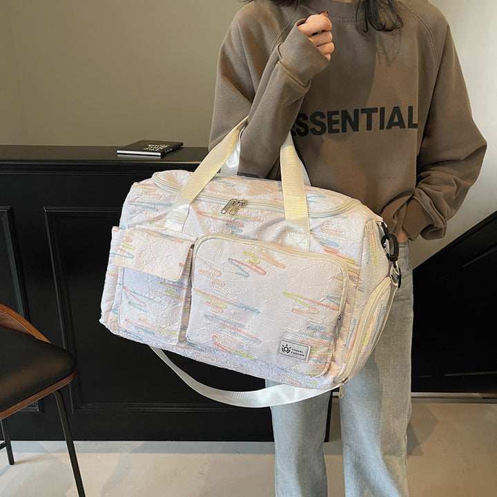 Embroidered Weekender Duffel Kalsten