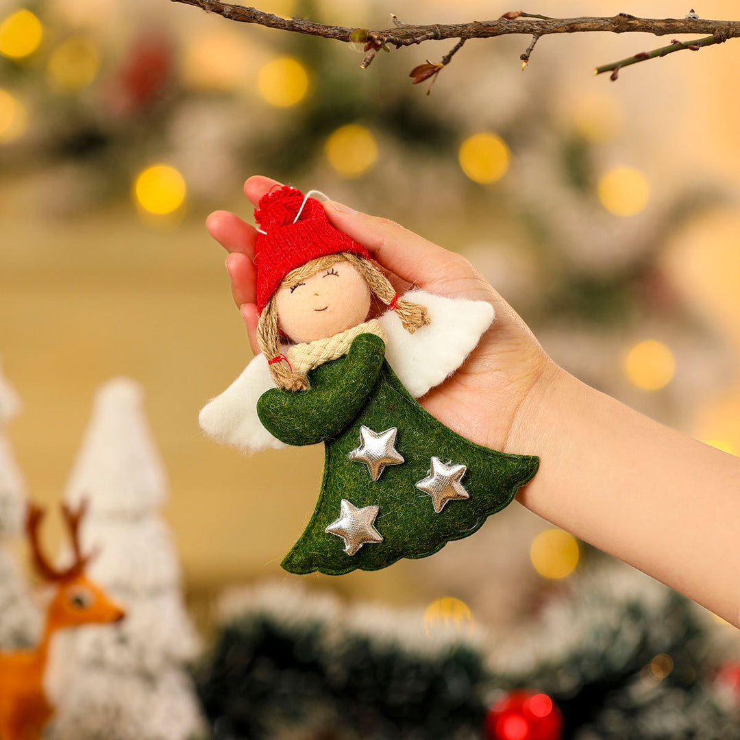 Decorative Felt Angel Ornament Kalsten