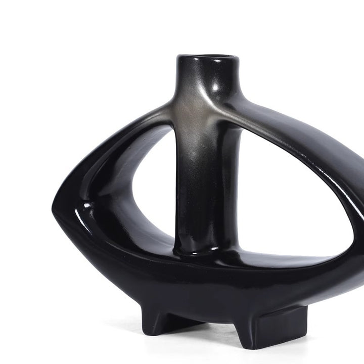 Modern Abstract Ceramic Sculpture