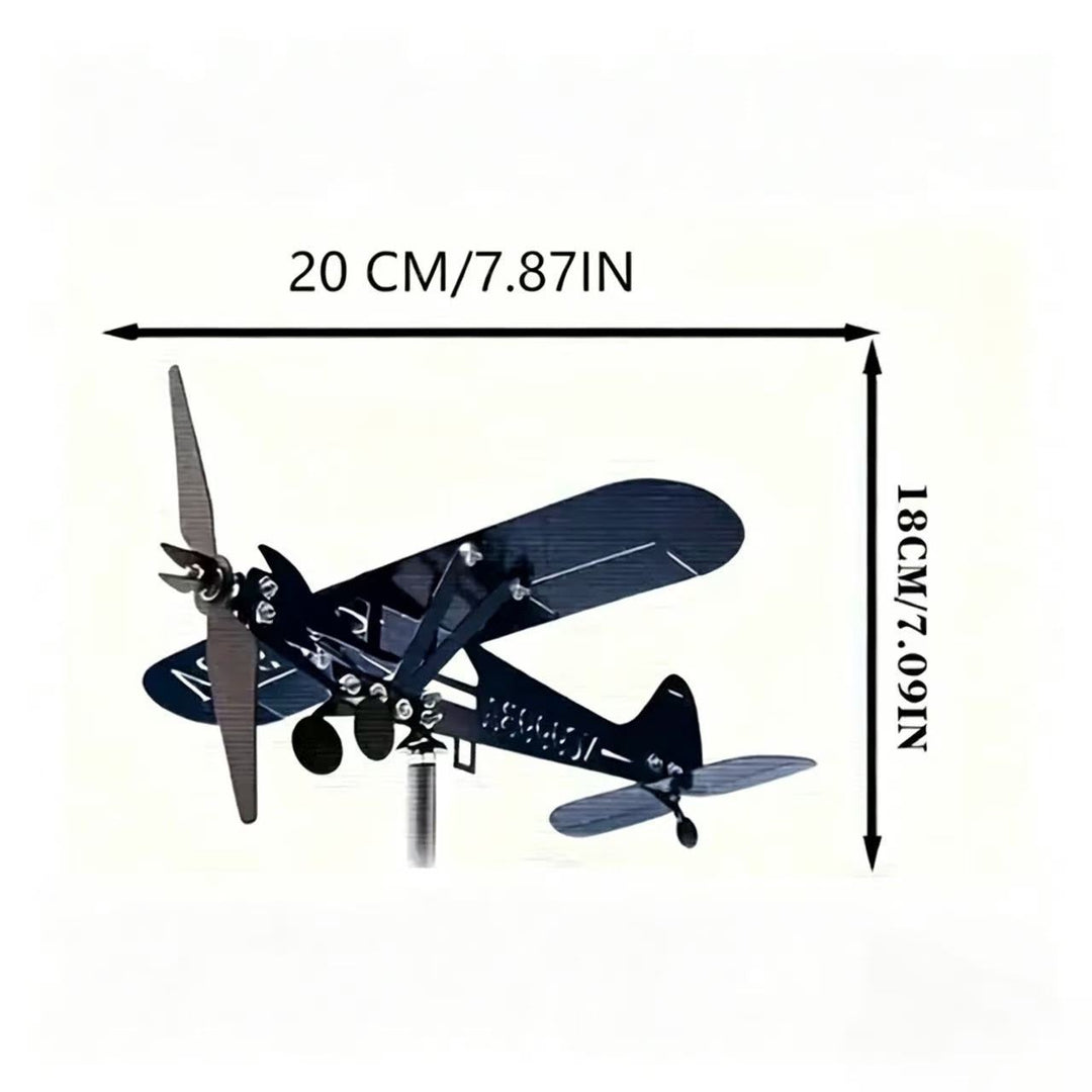 Decorative Airplane Garden Stake Kalsten
