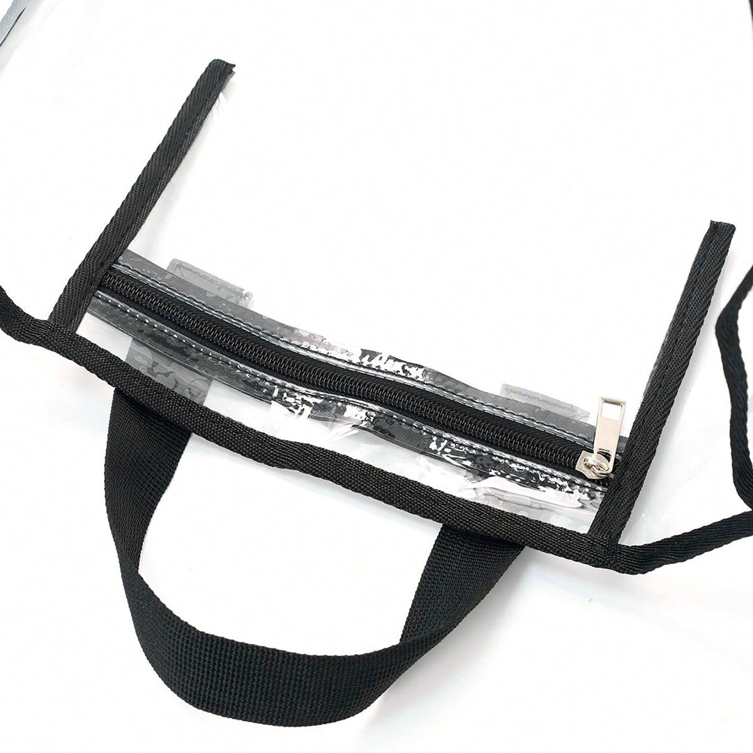 Transparent Beach Bag with Multiple Inner Compartments Kalsten