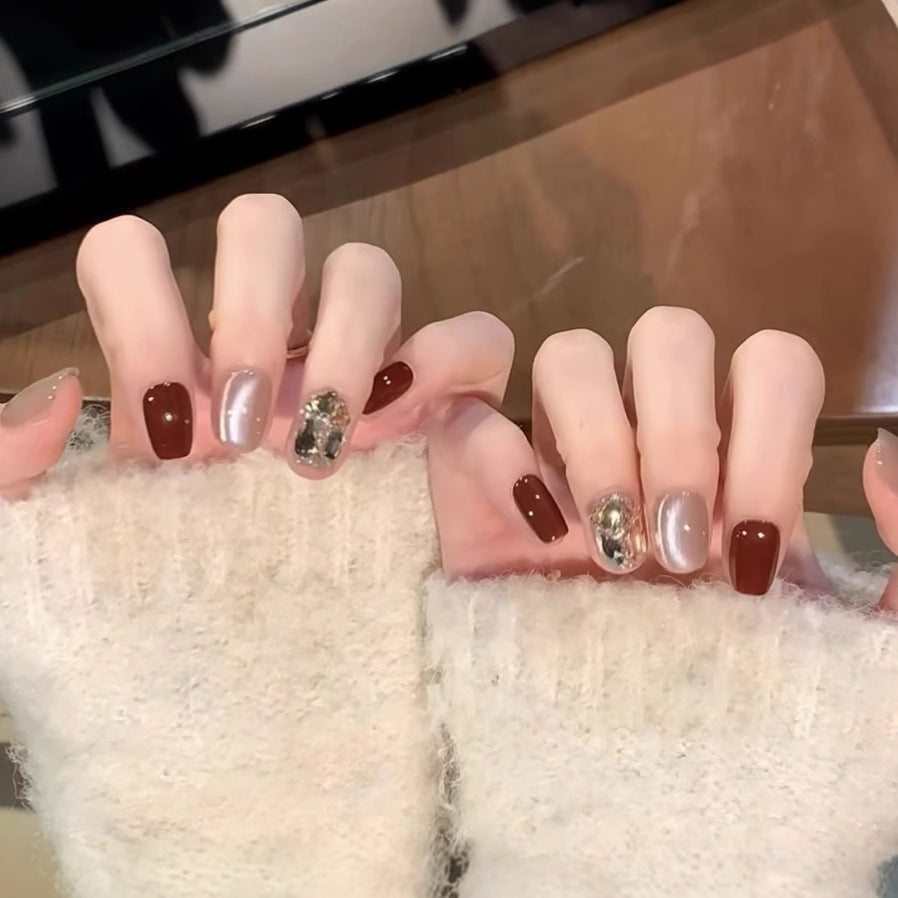 Glamorous Press-On Nail Set Kalsten