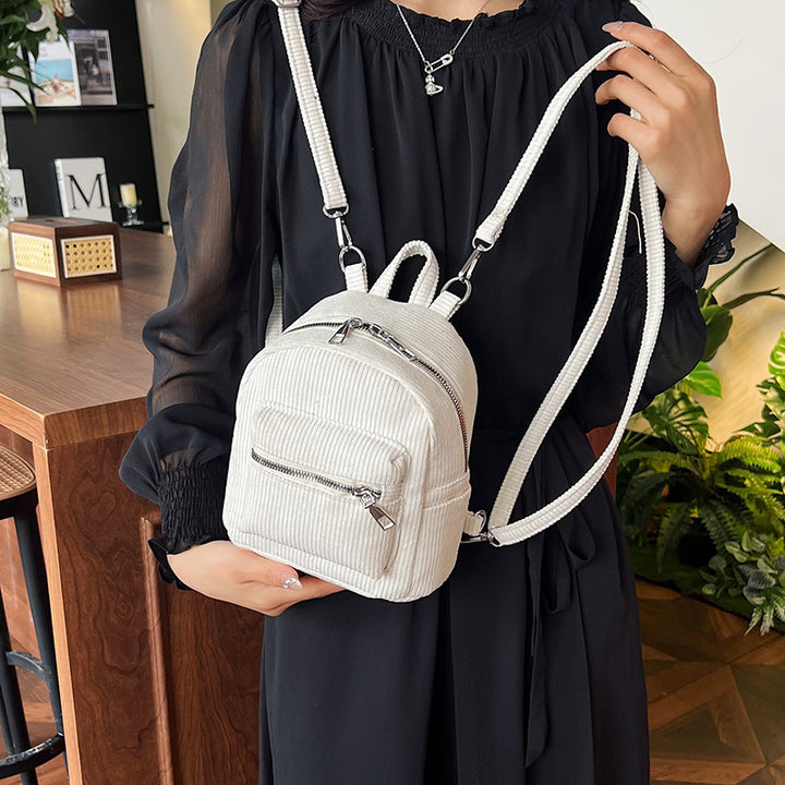 Corduroy Mini Backpack Kalsten
