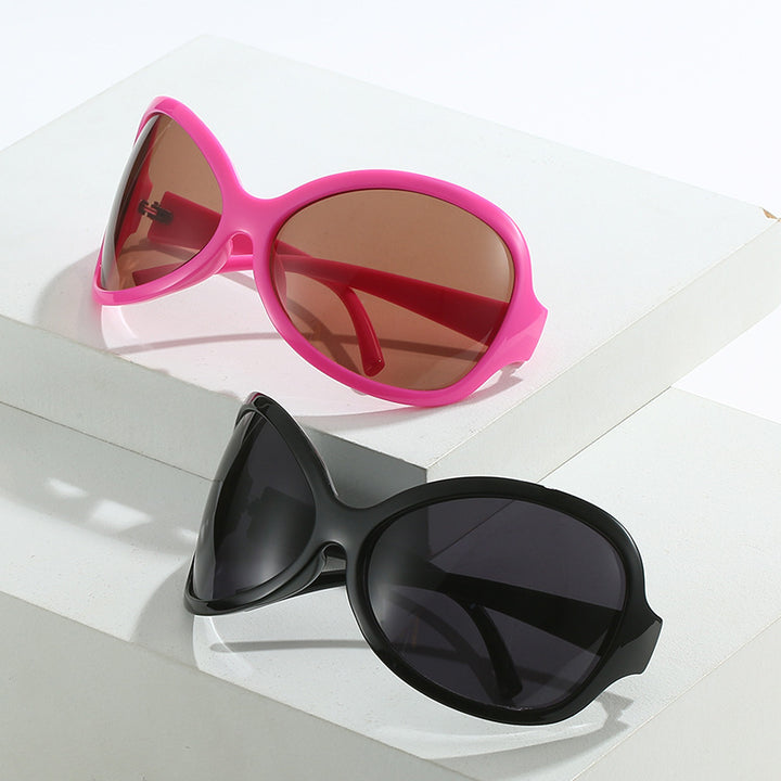 Stylish Oversized Shield Sunglasses Kalsten 1787812453
