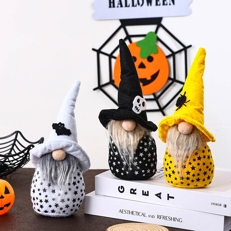 Decorative Halloween Gnome Figure Kalsten