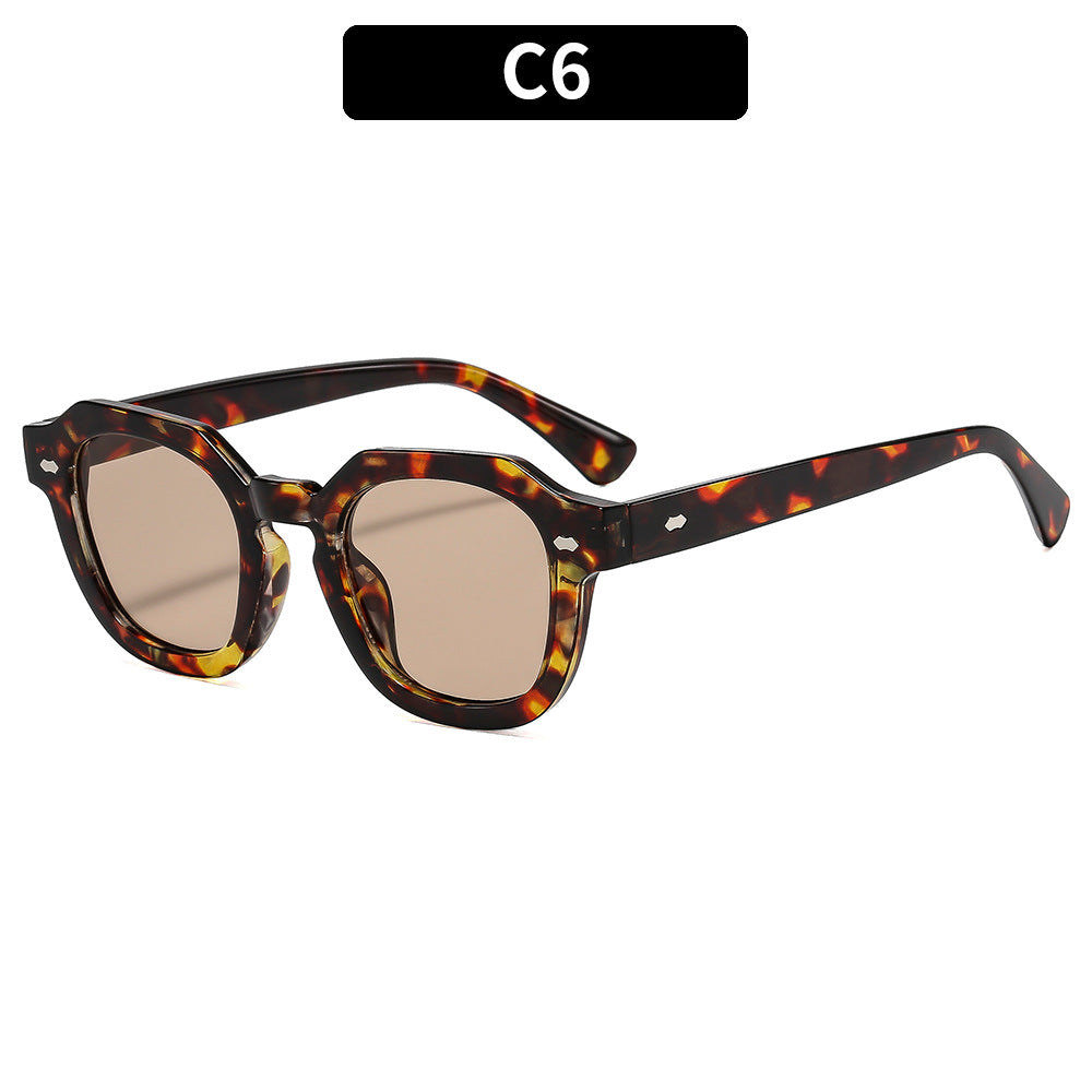 Modern Design Stylish Retro-Inspired Square Sunglasses