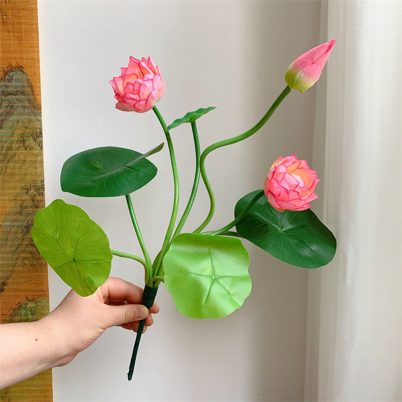 Artificial Lotus Flower Arrangement