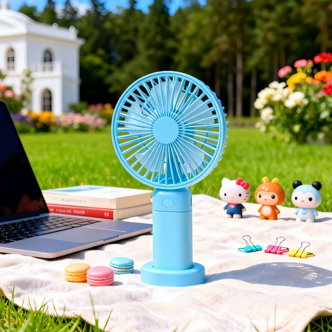 Women's Portable Table Fan with Flexible Head and USB Connection Kalsten