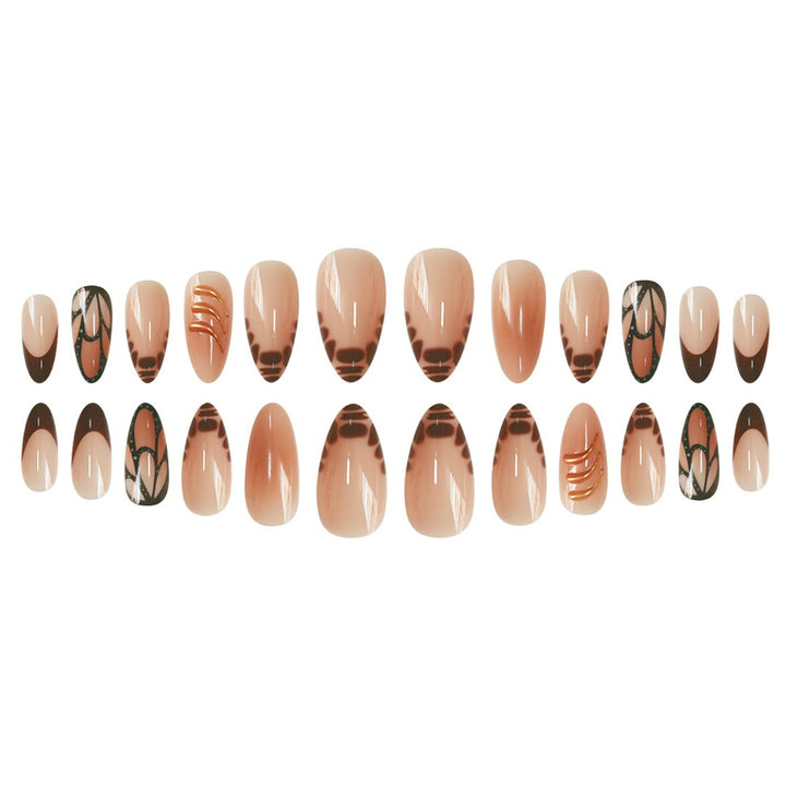 Designer Artistic Press-On Nail Extensions Kalsten
