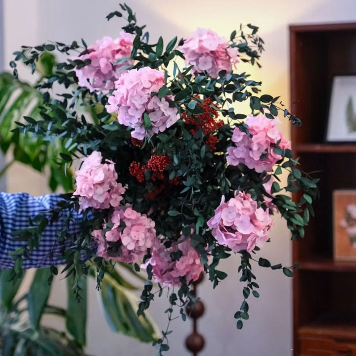 Lifelike Floral Arrangement Centerpiece