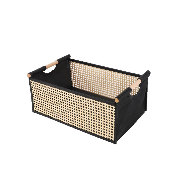 Modern storage container with rattan look Kalsten
