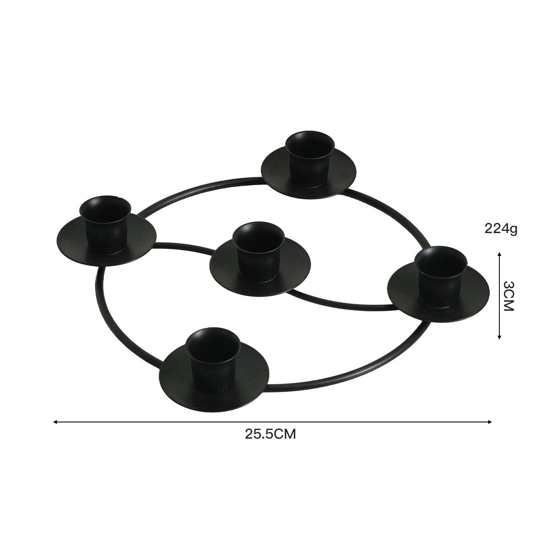 Geometric Multi-Candle Holder