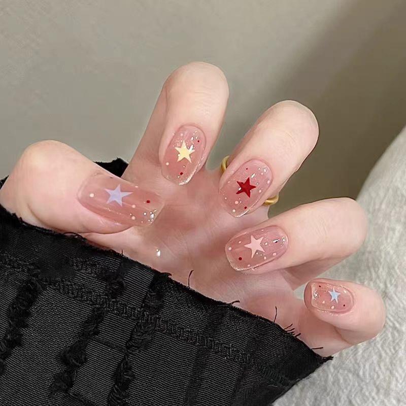 Whimsical Themed Press-On Nail Set Kalsten