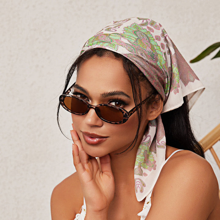 Chic Vintage Oval Sunglasses Kalsten