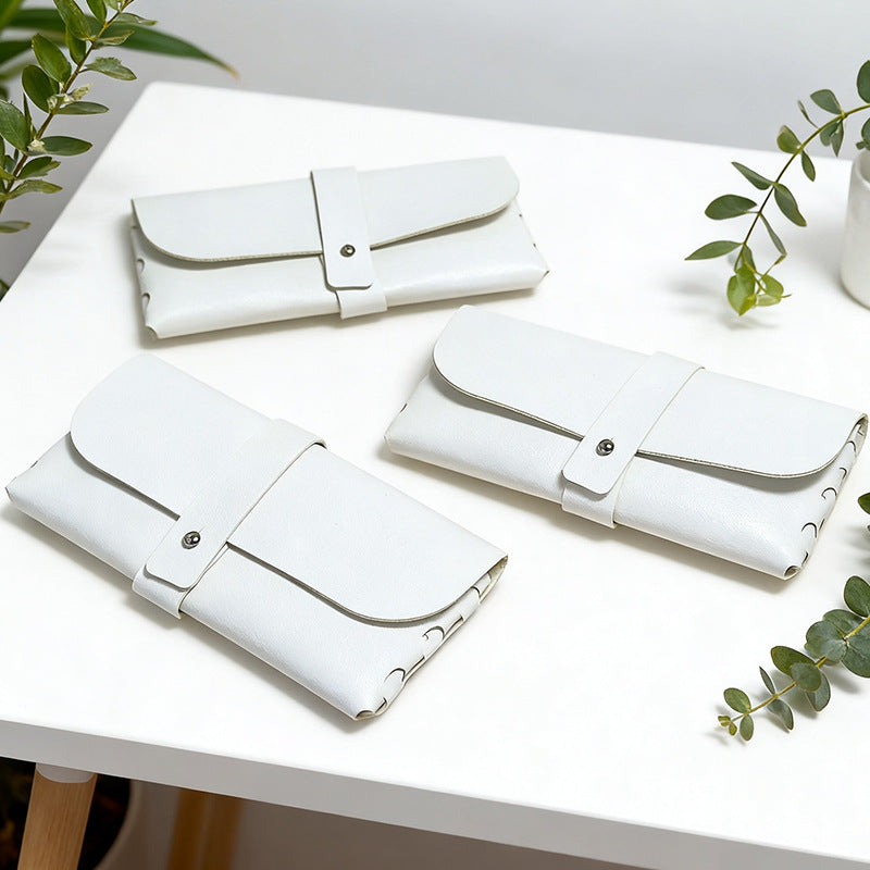 Elegant Faux Leather Clutch Bag Kalsten