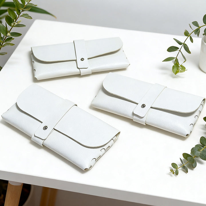Elegant Faux Leather Clutch Bag Kalsten
