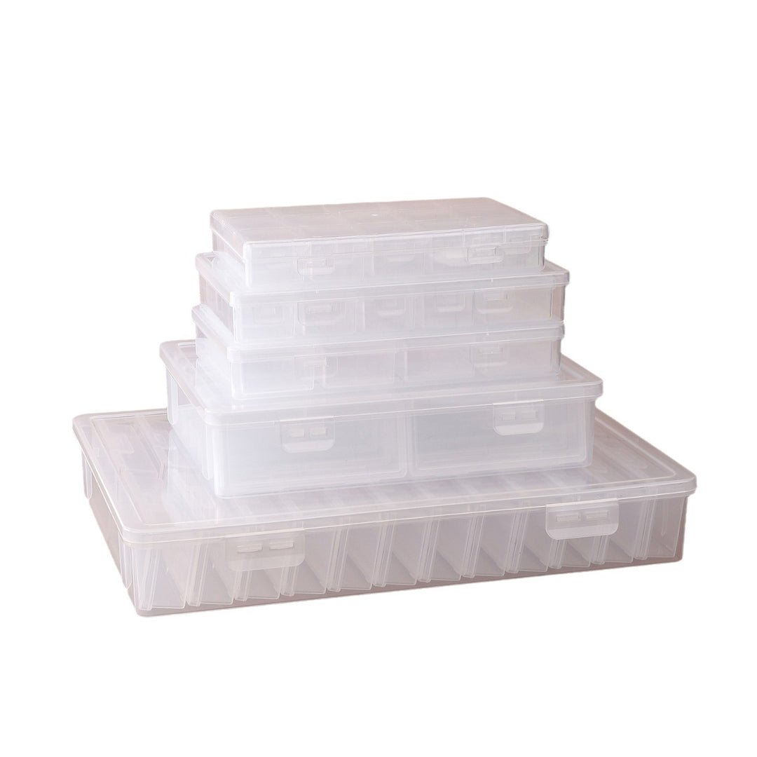 Transparent Multi-Compartment Craft Storage Box Kalsten