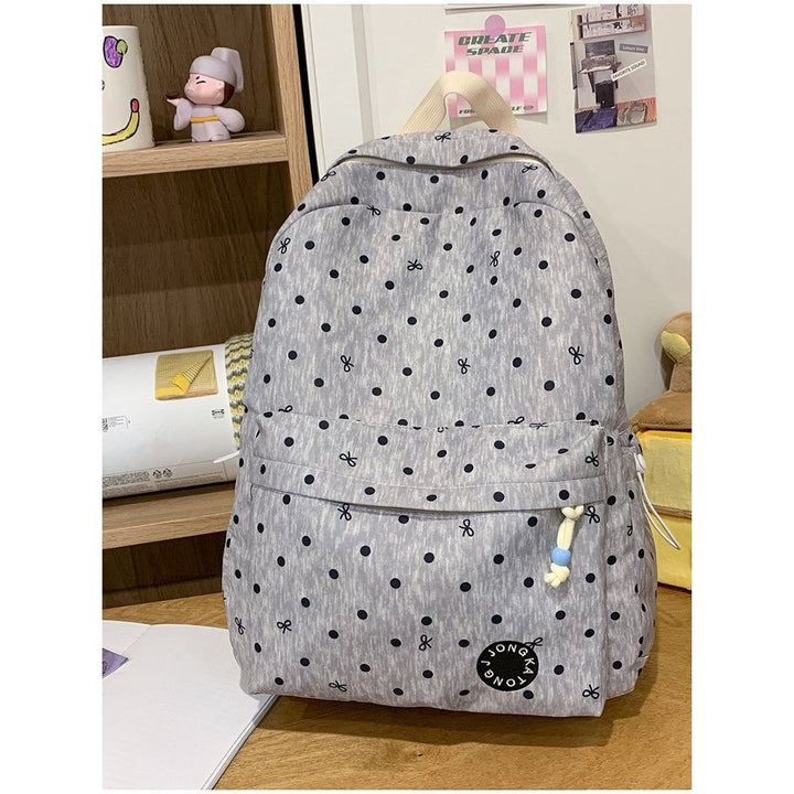 Playful Polka Dot Backpack