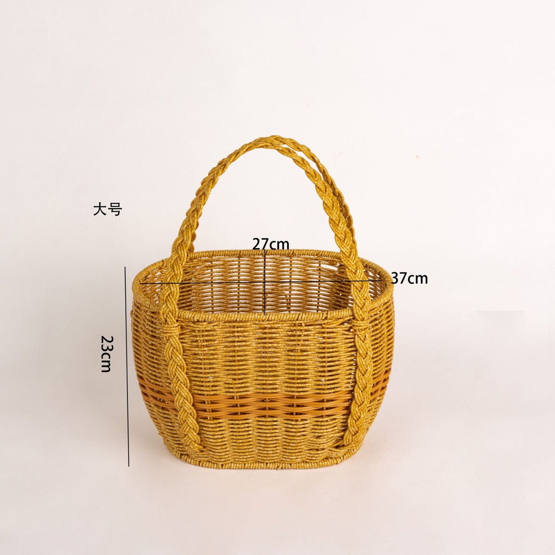 Artisan Woven Storage Basket Kalsten