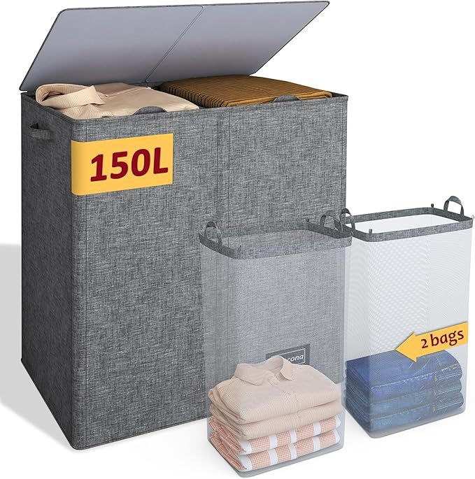 Large storage chest with lid and interior compartments Kalsten