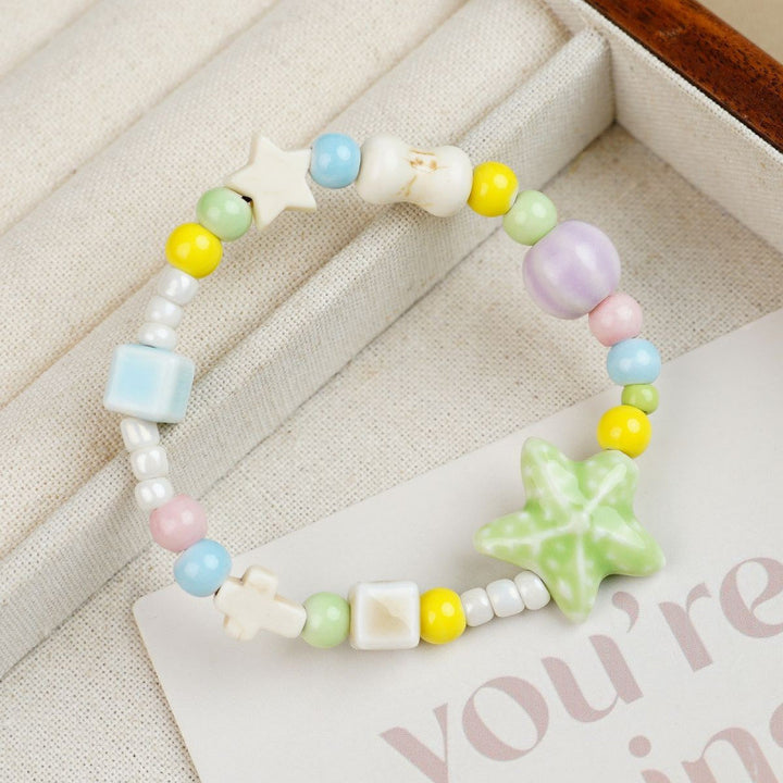 Heart-Shaped Beaded Bracelet Kalsten