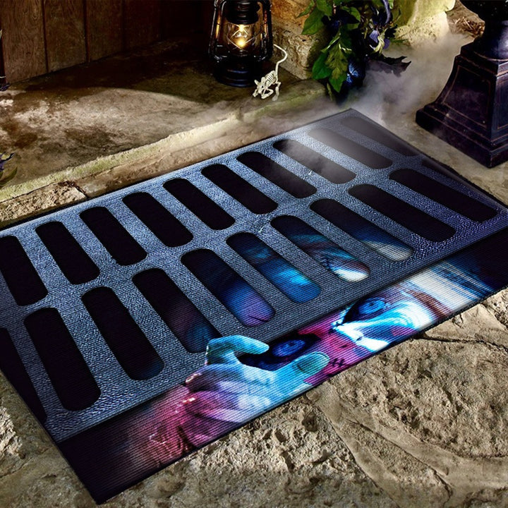 Halloween-Themed Decorative Mat