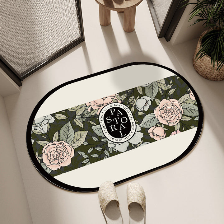 Decorative Motivational Bath Mat Kalsten