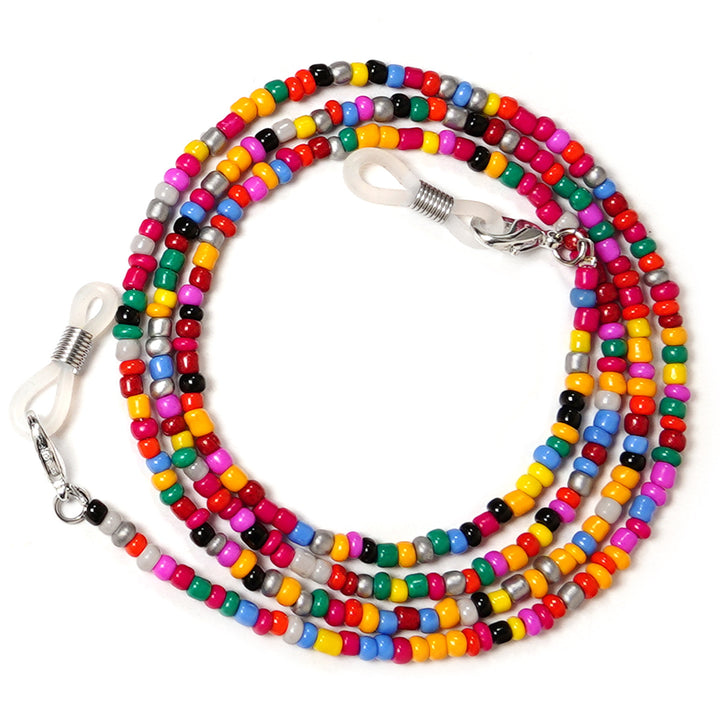 Multi-Pattern Beaded Eyewear Strap Kalsten