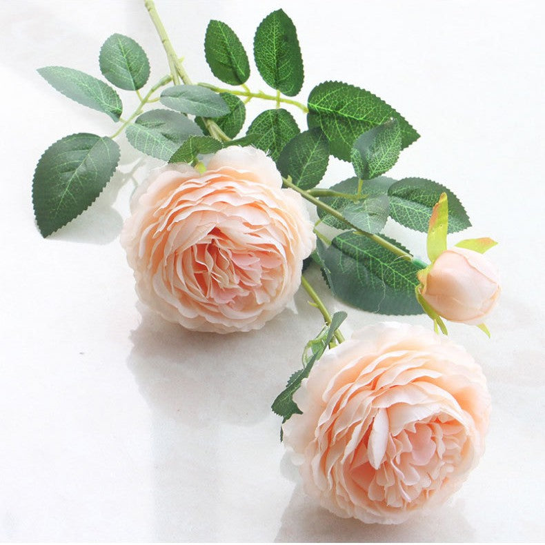 Elegant Faux Flower Stem Arrangement