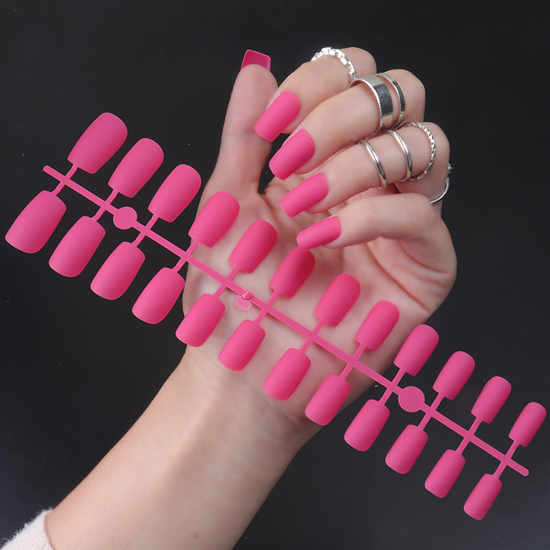 Matte Finish Press-On Nail Set Kalsten