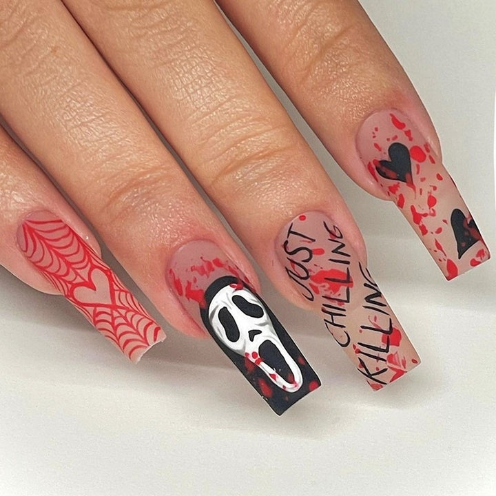 Creative Halloween Art Nail Set Kalsten