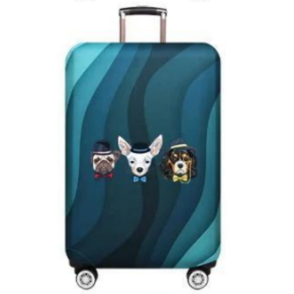 Ladies Hard Shell Suitcase with Playful Animal Design Kalsten