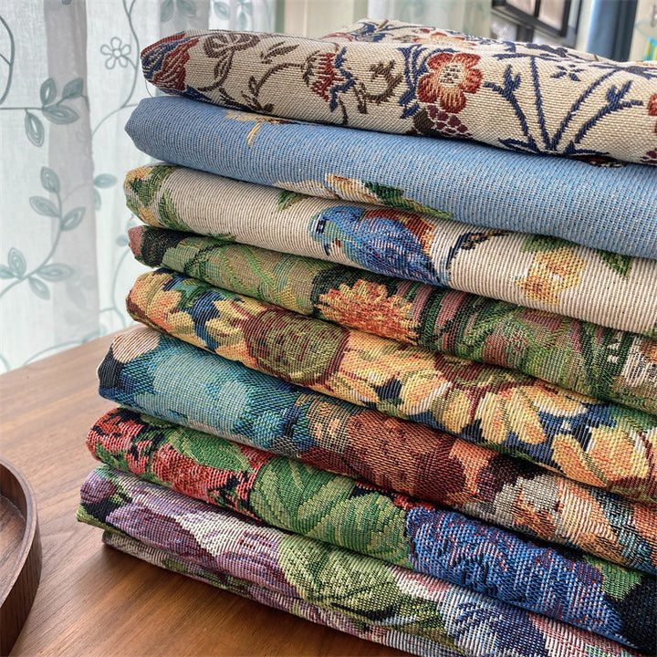 Decorative Floral Tapestry Blanket