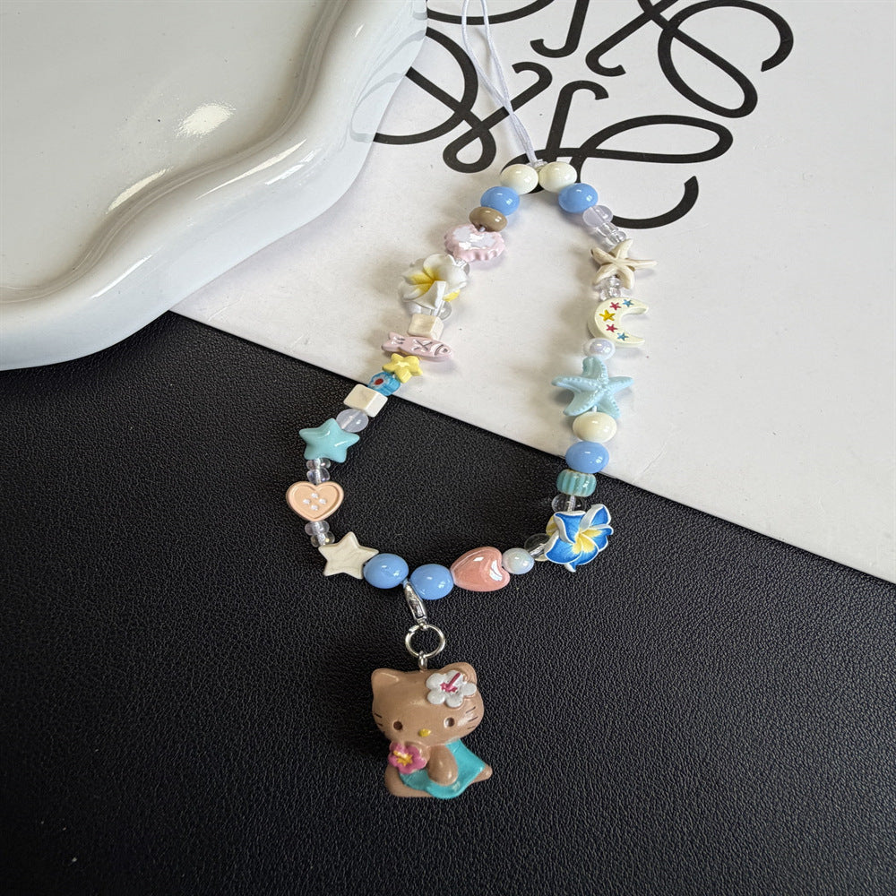 Whimsical Themed Beaded Necklace Kalsten