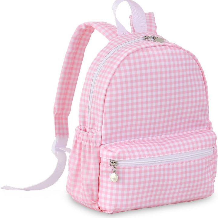Checked Pattern Mini Backpack Kalsten