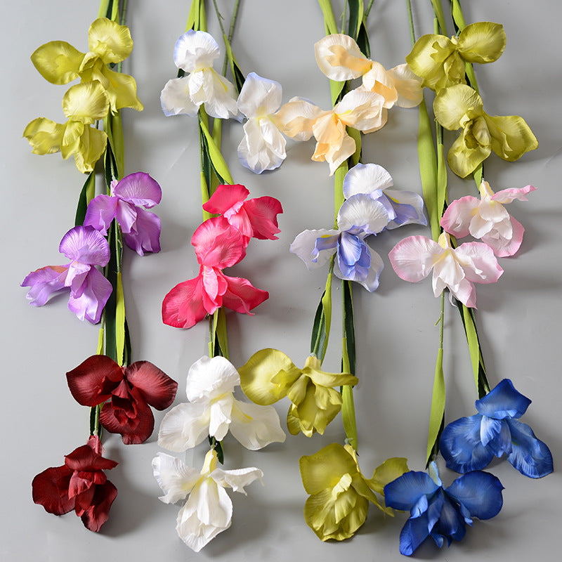 Elegant Artificial Orchid Stem Decoration