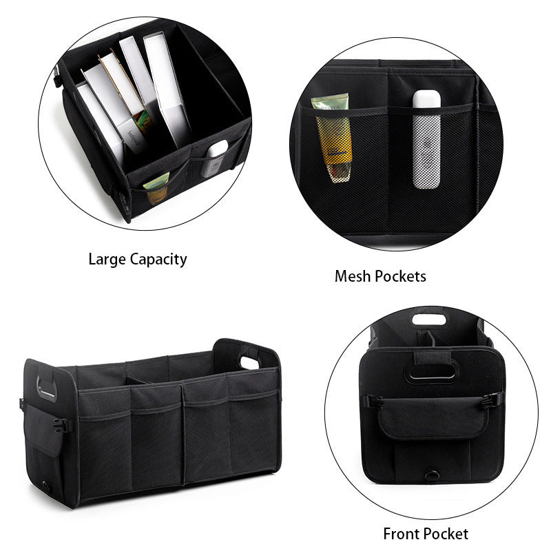 Organizer storage basket with side compartments Kalsten