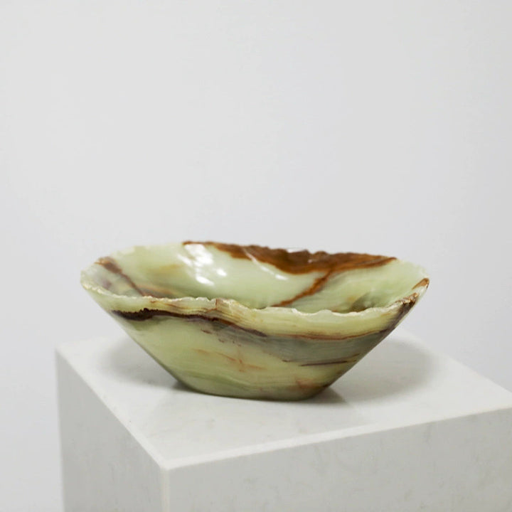 Decorative Onyx Candle Holder