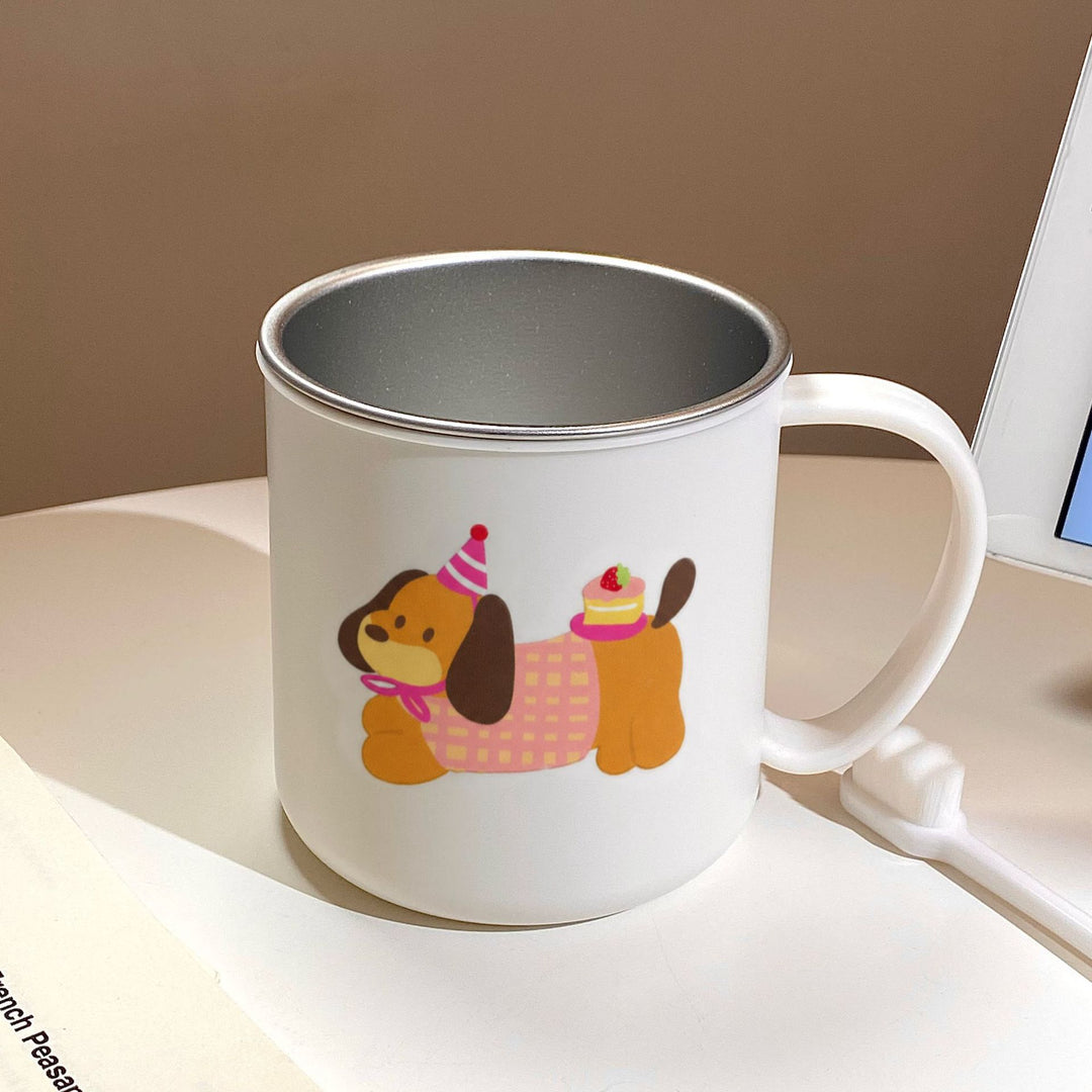 Ceramic mug with charming dog motif Kalsten