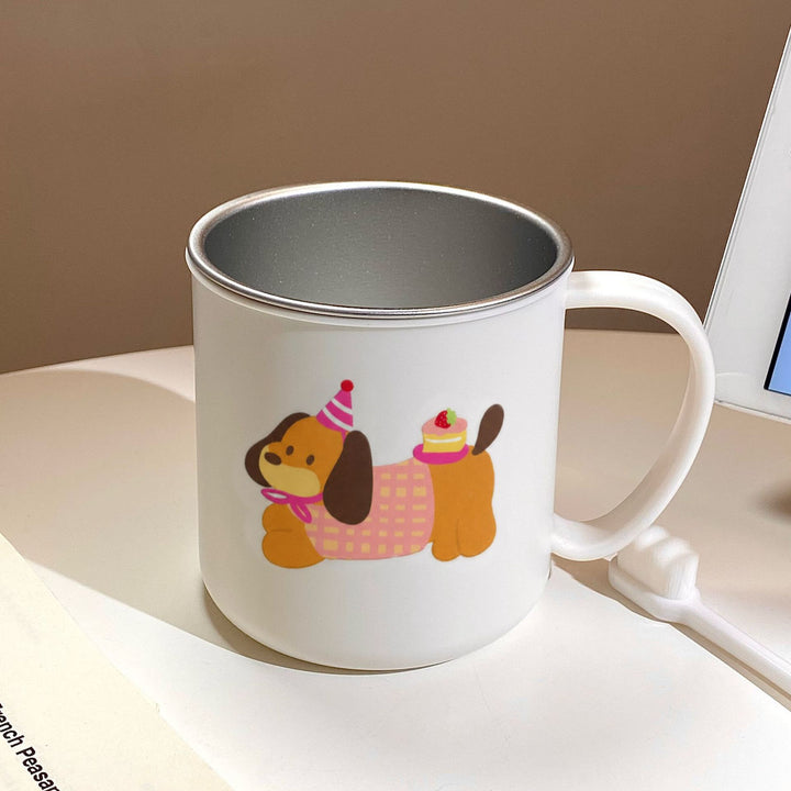 Ceramic mug with charming dog motif Kalsten