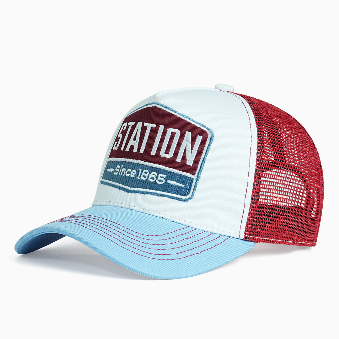 Women Breathable Trucker Cap with Vintage Design Kalsten