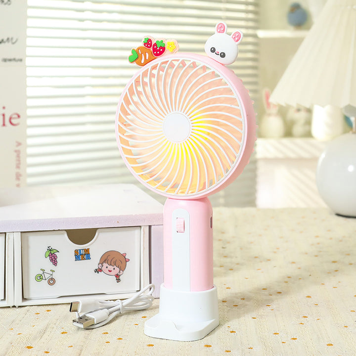 Women Portable Handheld Fan with Playful Animal Design Kalsten