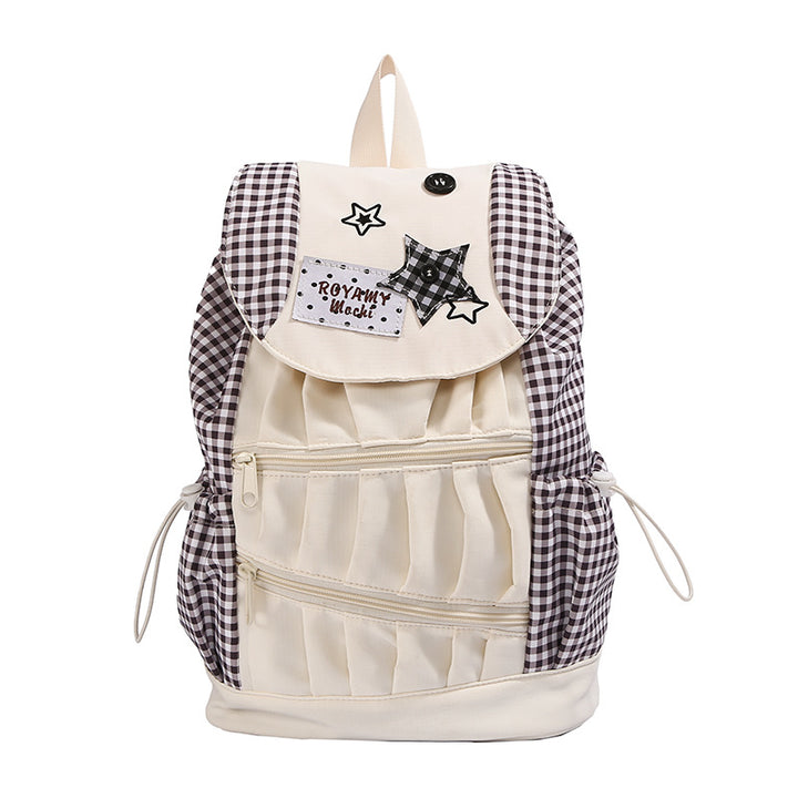 Playful Graphic Print Backpack Kalsten