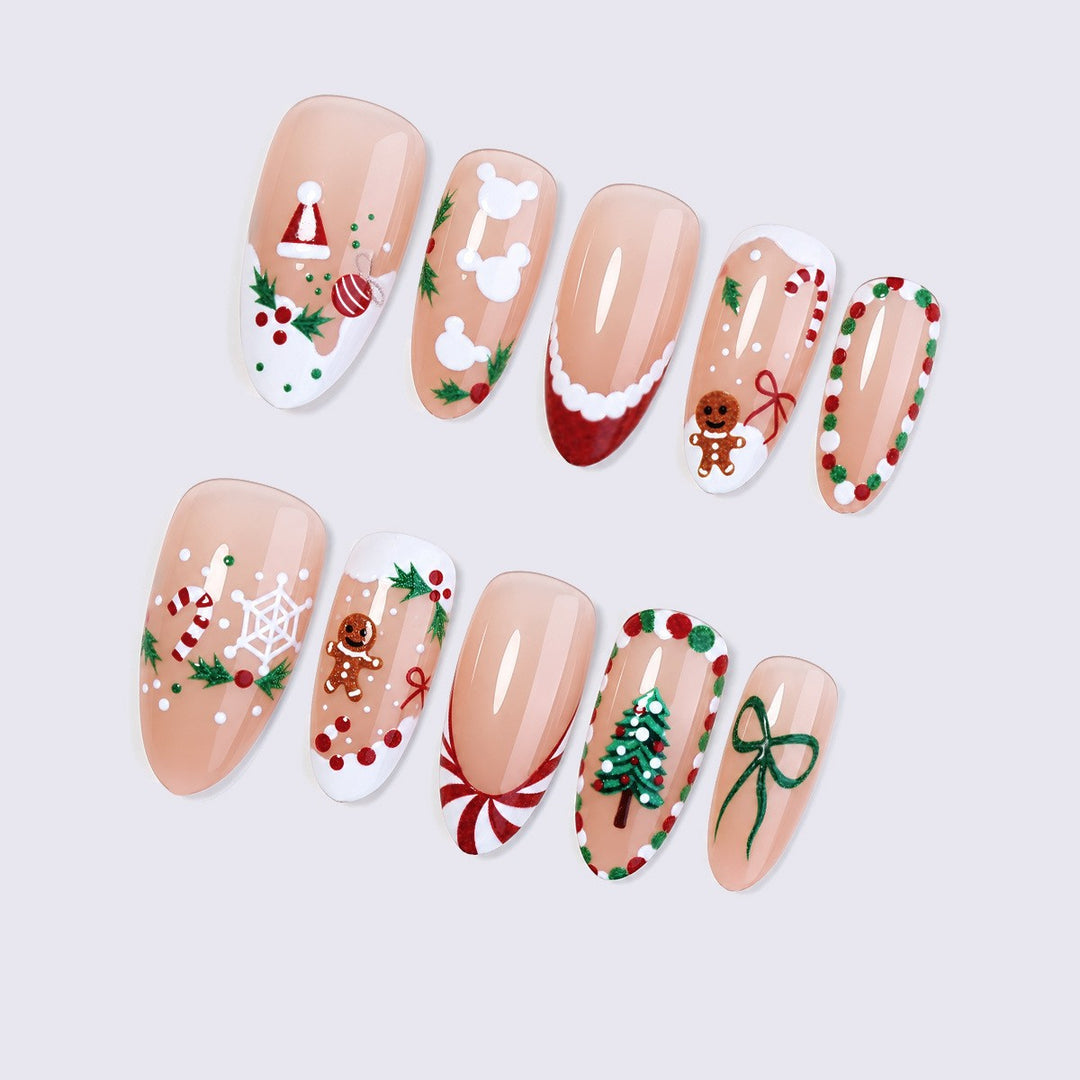 Creative Nail Art Set for Festive Occasions Kalsten