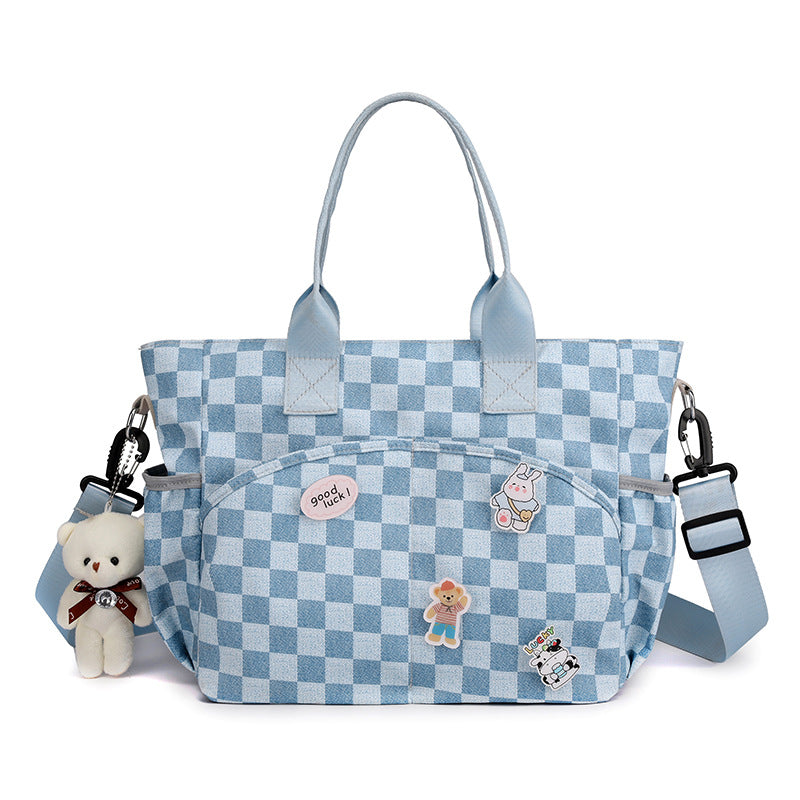 Checkered Tote Bag Kalsten
